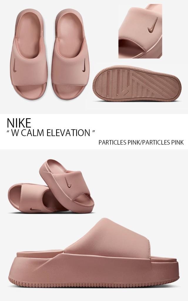 NIKE ナイキ レディース スライドサンダル W CALM ELEVATION カーム エレベーション HJ5601-601 ピンク シャワーサンダル 女性用_2