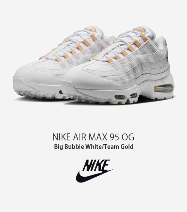 NIKE ナイキ スニーカー AIR MAX 95 OG エアマックス95 IB1667-101 ローカット ホワイト ゴールド グレー シルバー レディース_1