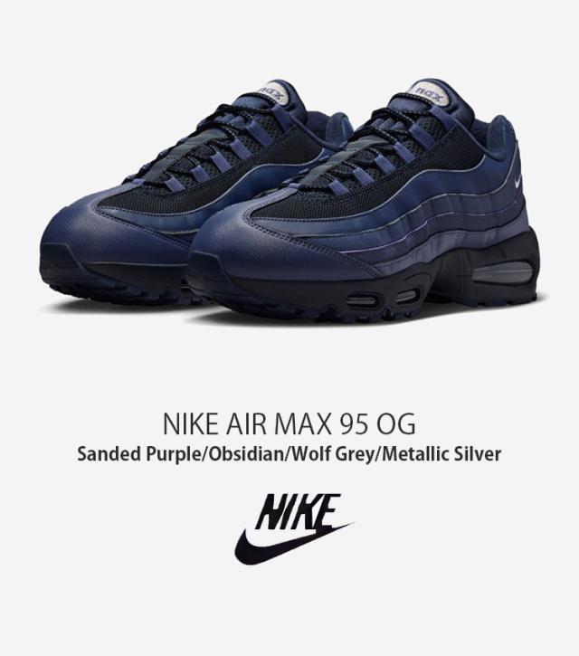 NIKE ナイキ スニーカー AIR MAX 95 OG エアマックス95 IB1667-500 ローカット パープル ネイビー グレー シルバー レディース_1