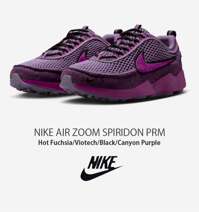 NIKE ナイキ スニーカー AIR ZOOM SPIRIDON PRM エア ズーム スピリドン プレミアム IH3360-599 ローカット パープル メンズ 男性用_1