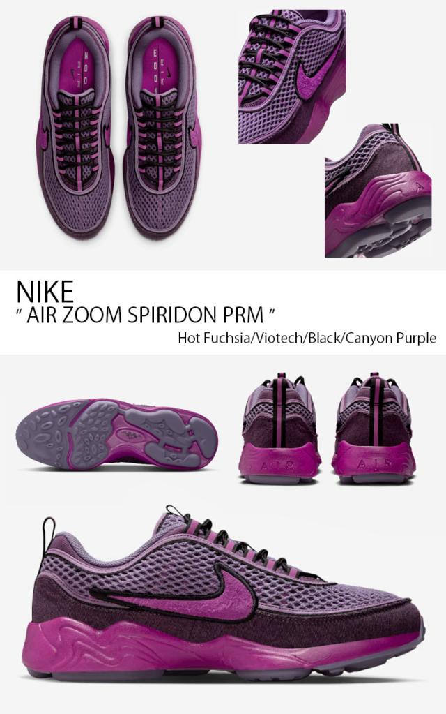 NIKE ナイキ スニーカー AIR ZOOM SPIRIDON PRM エア ズーム スピリドン プレミアム IH3360-599 ローカット パープル メンズ 男性用_2