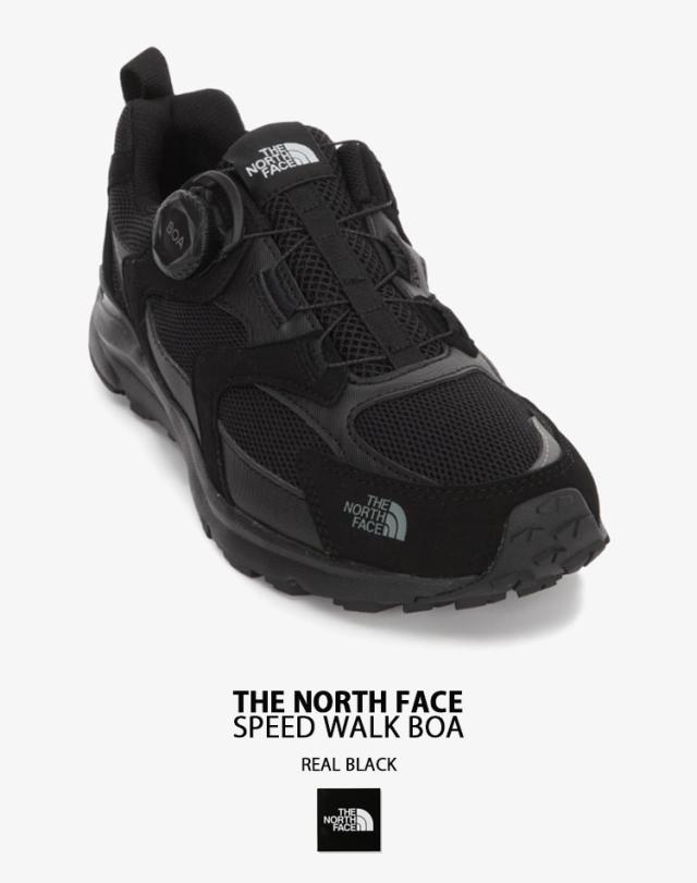 THE NORTH FACE ノースフェイス スニーカー BOAフィットシステム SPEED WALK BOA ダイヤル式シューズ BLACK BEIGE ランニング NS94R01A/B_2