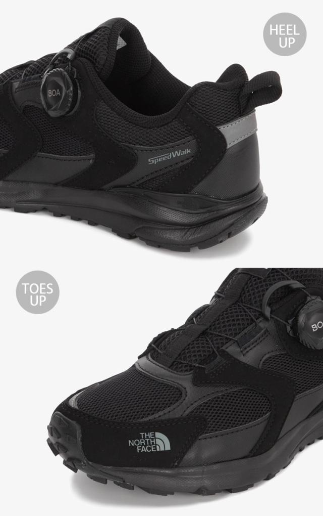 THE NORTH FACE ノースフェイス スニーカー BOAフィットシステム SPEED WALK BOA ダイヤル式シューズ BLACK BEIGE ランニング NS94R01A/B_5