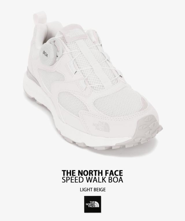 THE NORTH FACE ノースフェイス スニーカー BOAフィットシステム SPEED WALK BOA ダイヤル式シューズ BLACK BEIGE ランニング NS94R01A/B_6