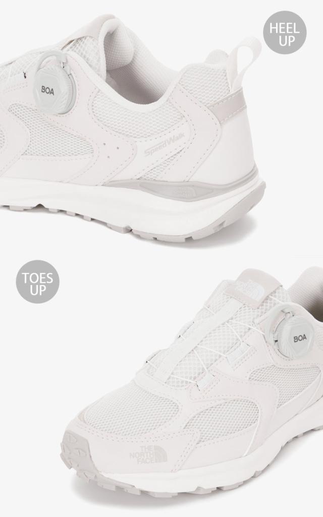 THE NORTH FACE ノースフェイス スニーカー BOAフィットシステム SPEED WALK BOA ダイヤル式シューズ BLACK BEIGE ランニング NS94R01A/B_9