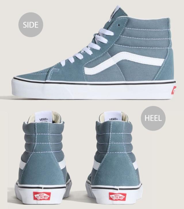 VANS バンズ スニーカー SKATE SK8-HI COLOR THEORY STORMY WEATHER VN000BW7RV2 スケートハイ カラーセオリー ストーミー ウェザー 男性用 女性用