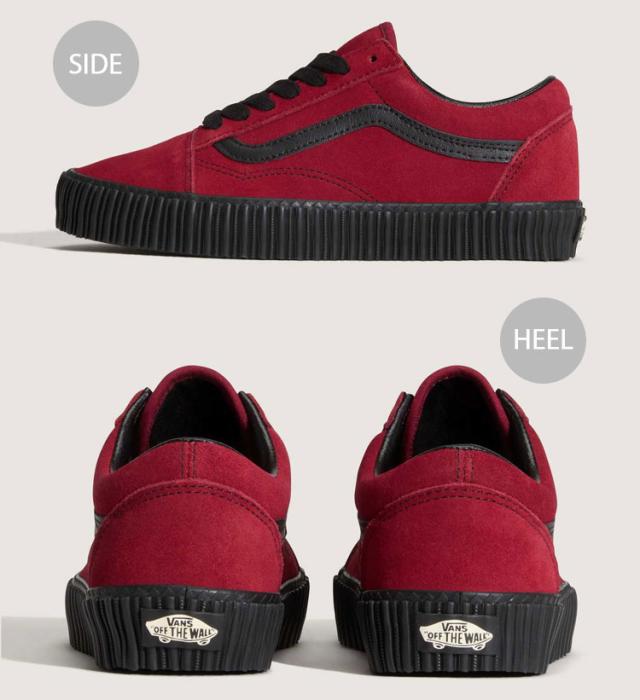クリーパー VANS バンズ WORLD 公式通販 ブルー 新品 完売 VANS CREEPER SUEDE バンズ クリーパー スウェード ブラック 黒 箱付き US 10.5 JP 28.5 ラバーソール