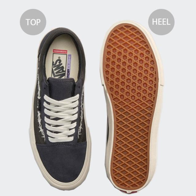 VANS バンズ スニーカー SKATE OLD SKOOL SPLATTER SPLATTER GREY VN000EDNGRY スケート オールドスクール スプラッター スプラッター グレー 男性用 女性用_3