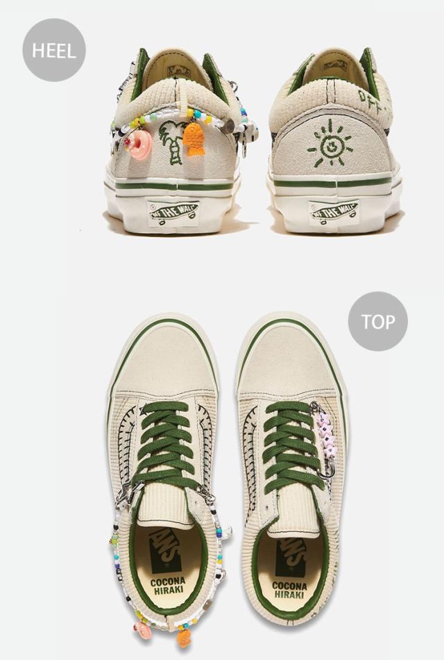 VANS バンズ スニーカー OLD SKOOL CHARMS LX CREAM VN000EGYCRM オールドスクール チャームズ LX クリーム シューズ チャーム_3
