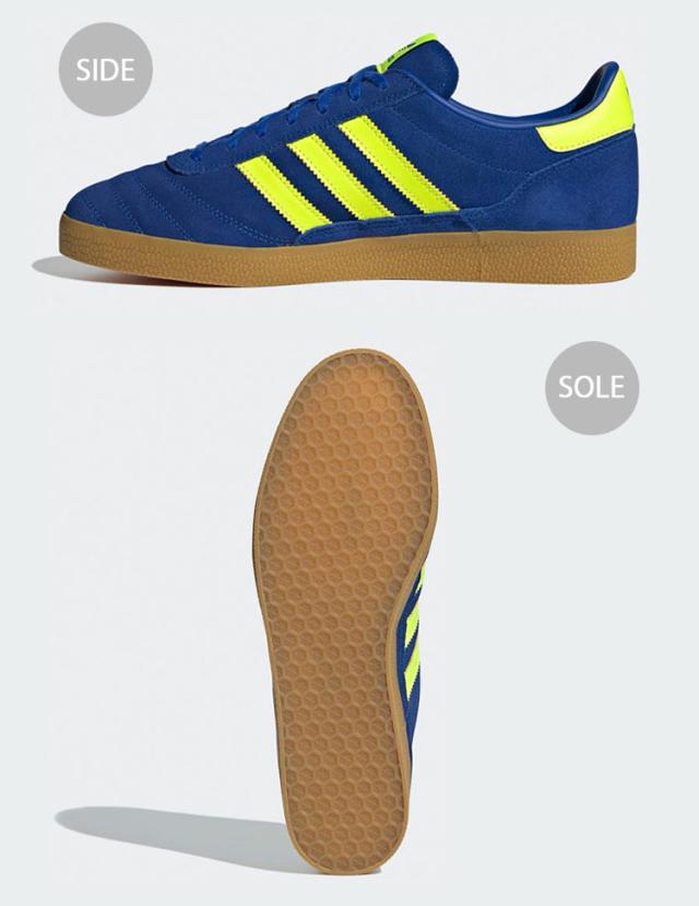 adidas originals アディダス スニーカー GAZELLE TEAM II0007 BLUE YELLOW シューズ ガゼルチーム ブルー イエロー メンズ レディース_2