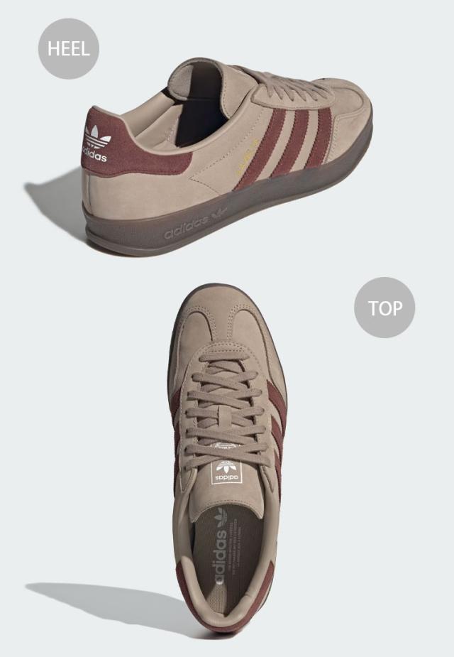 adidas originals アディダス スニーカー GAZELLE INDOOR JQ8387 BROWN