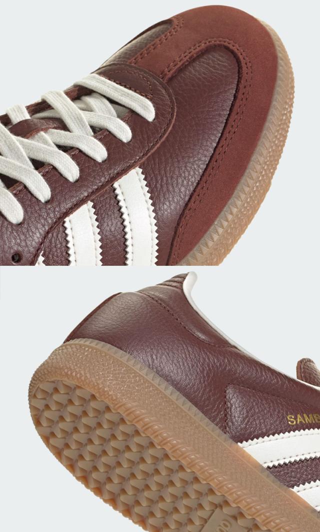 adidas originals アディダス スニーカー SAMBA OG JR0892 BROWN シューズ サンバOG ブラウン テラス系 T-トゥ メンズ レディース_4