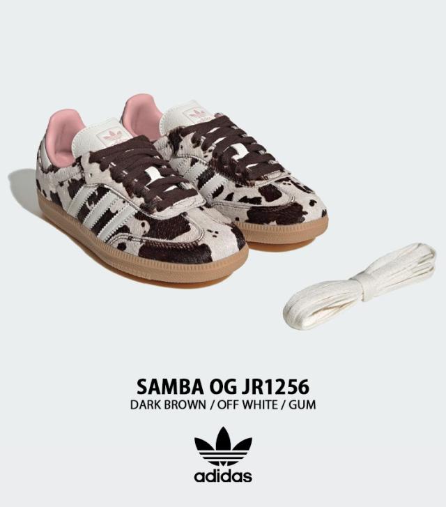 adidas originals アディダス スニーカー SAMBA OG JR1256 BROWN WHITE シューズ サンバOG ブラウン ホワイト Tトゥ メンズ レディース_1