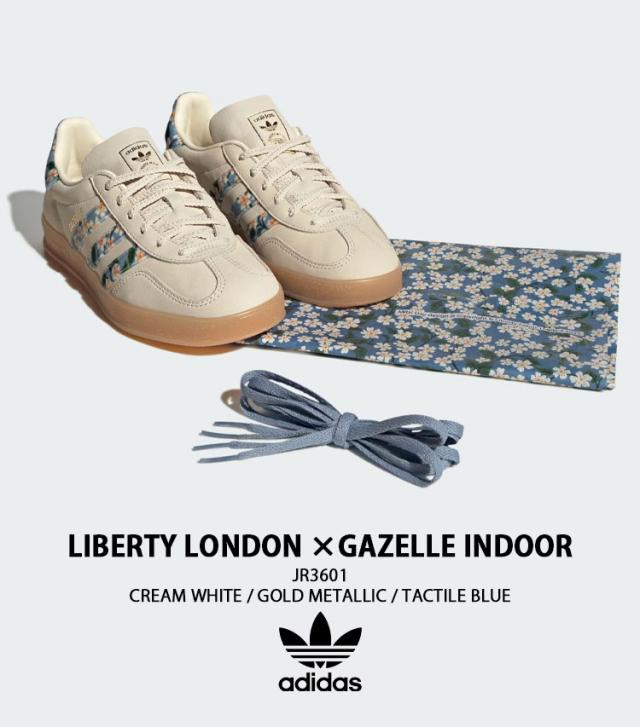 adidas originals アディダス レディース スニーカー LIBERTY LONDON GAZELLE INDOOR JR3601 シューズ リバティロンドン ガゼルインドア_1
