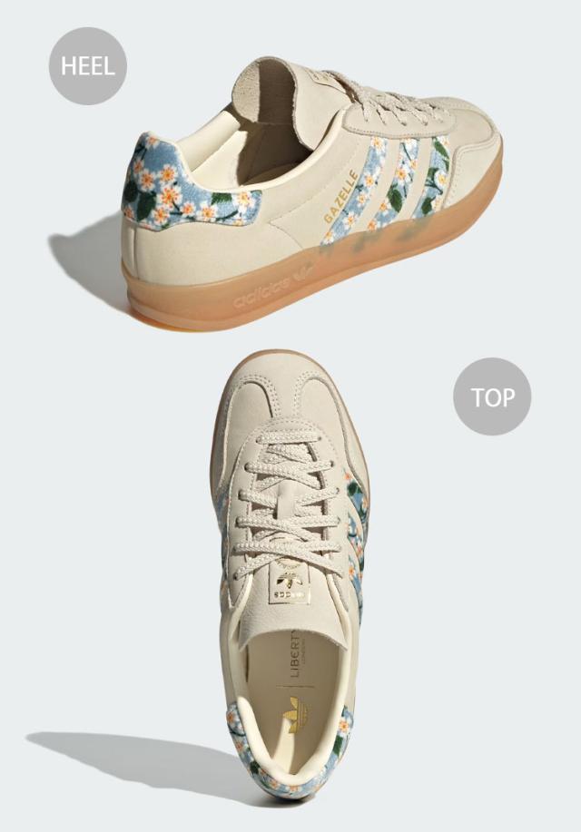 adidas originals アディダス レディース スニーカー LIBERTY LONDON GAZELLE INDOOR JR3601 シューズ リバティロンドン ガゼルインドア_3
