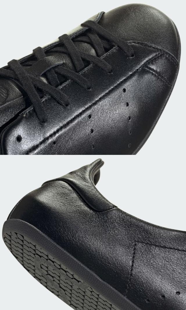 adidas originals アディダス レディース スニーカー STAN SMITH LO PRO JR6010 シューズ スタンスミス ロー プロ テラス系 Tトゥ BLACK_4