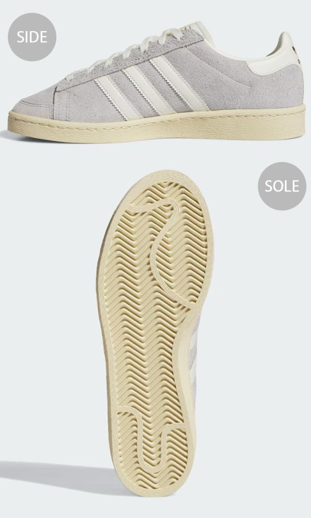 adidas originals アディダス スニーカー JAVA LOW JS0807 シューズ ジャバー ロー グレー アイボリー くすみ メンズ_2