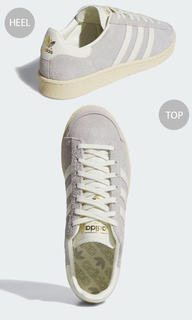 adidas originals アディダス スニーカー JAVA LOW JS0807 シューズ ジャバー ロー グレー アイボリー くすみ メンズ_3
