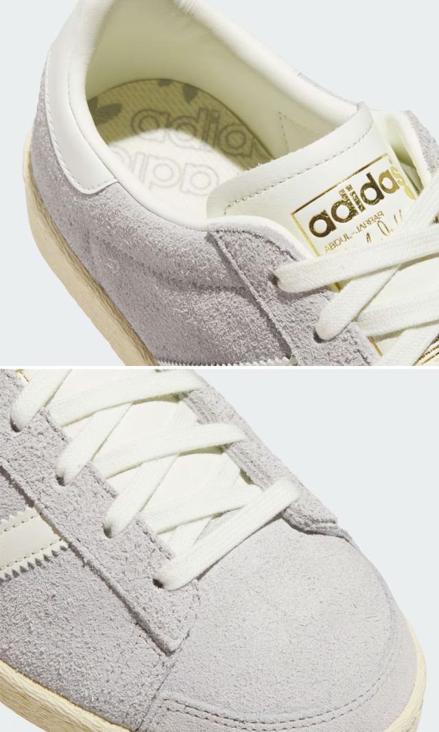 adidas originals アディダス スニーカー JAVA LOW JS0807 シューズ ジャバー ロー グレー アイボリー くすみ メンズ_4