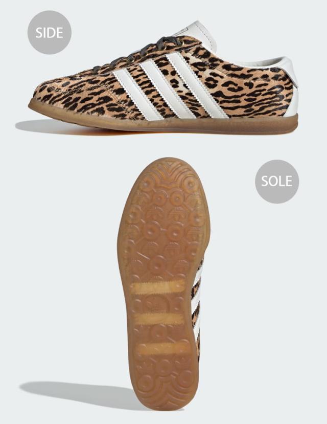 adidas originals アディダス スニーカー GAZELLE LO PRO KJ6574 シューズ ガゼルロー プロ メサ ホワイト ブラウン レオパード柄_2