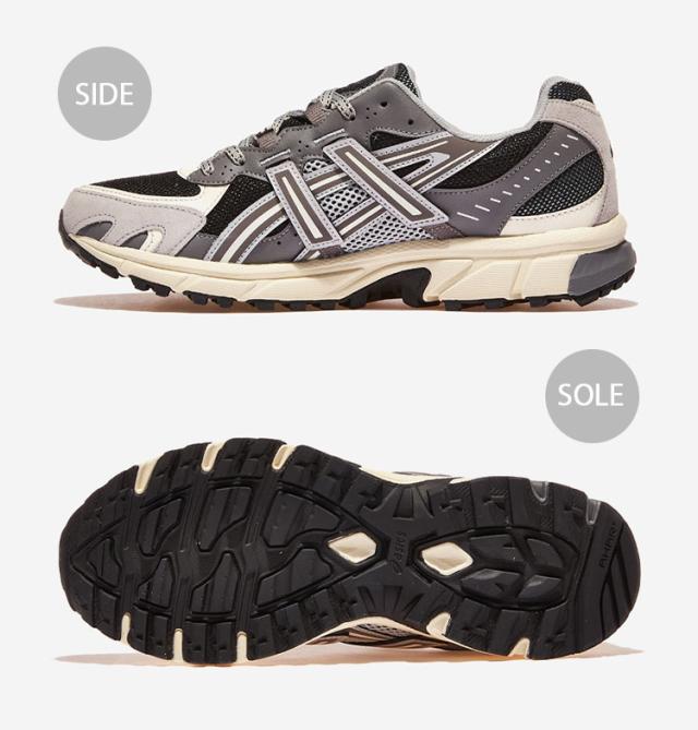 asics アシックス スニーカー GEL-SONOMA TR62 BLACK GREY 1203A734-003 シューズ ゲルソノマTR62 ランシュー メンズ レディース_2
