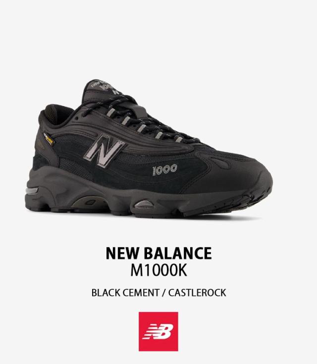 New Balance ニューバランス スニーカー M1000K BLACK シューズ NewBalance1000 ブラック メッシュ スエード メンズ レディース_1