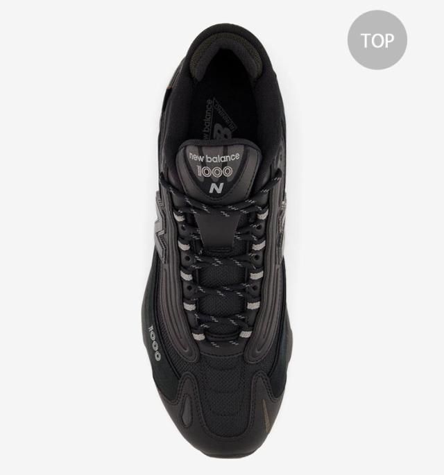New Balance ニューバランス スニーカー M1000K BLACK シューズ NewBalance1000 ブラック メッシュ スエード メンズ レディース_3