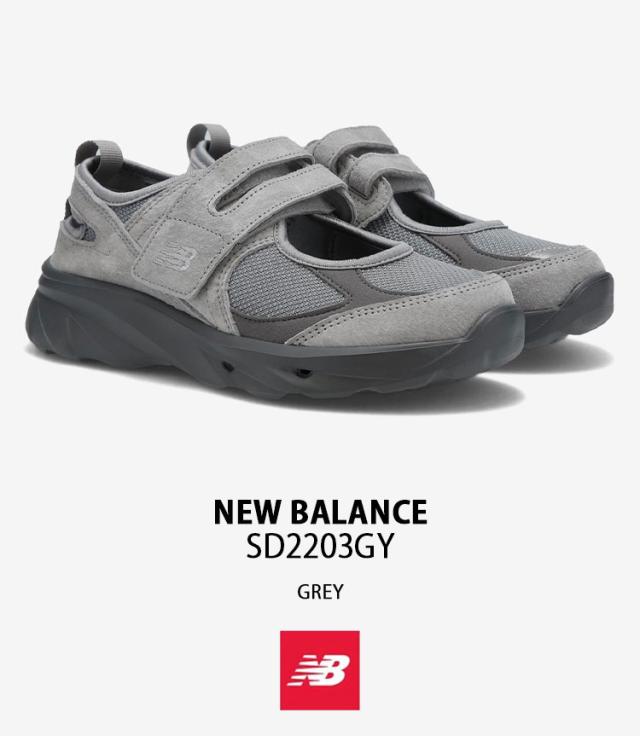 New Balance ニューバランス レディース スニーカー BREEZE GREY SD2203GY シューズ ブリーズ NewBalance2203 メリージェーン グレー_1