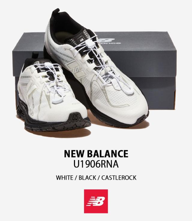 New Balance ニューバランス スニーカー U1906RNA WHITE BLACK シューズ NewBalance1096 メッシュ ホワイト ブラック メンズ レディース_1