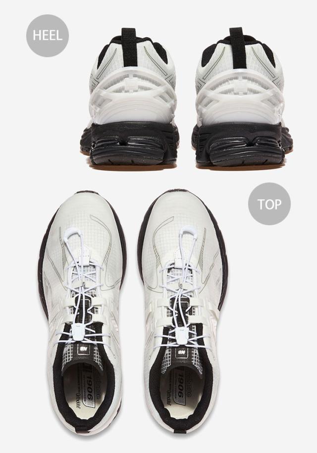 New Balance ニューバランス スニーカー U1906RNA WHITE BLACK シューズ NewBalance1096 メッシュ ホワイト ブラック メンズ レディース_3
