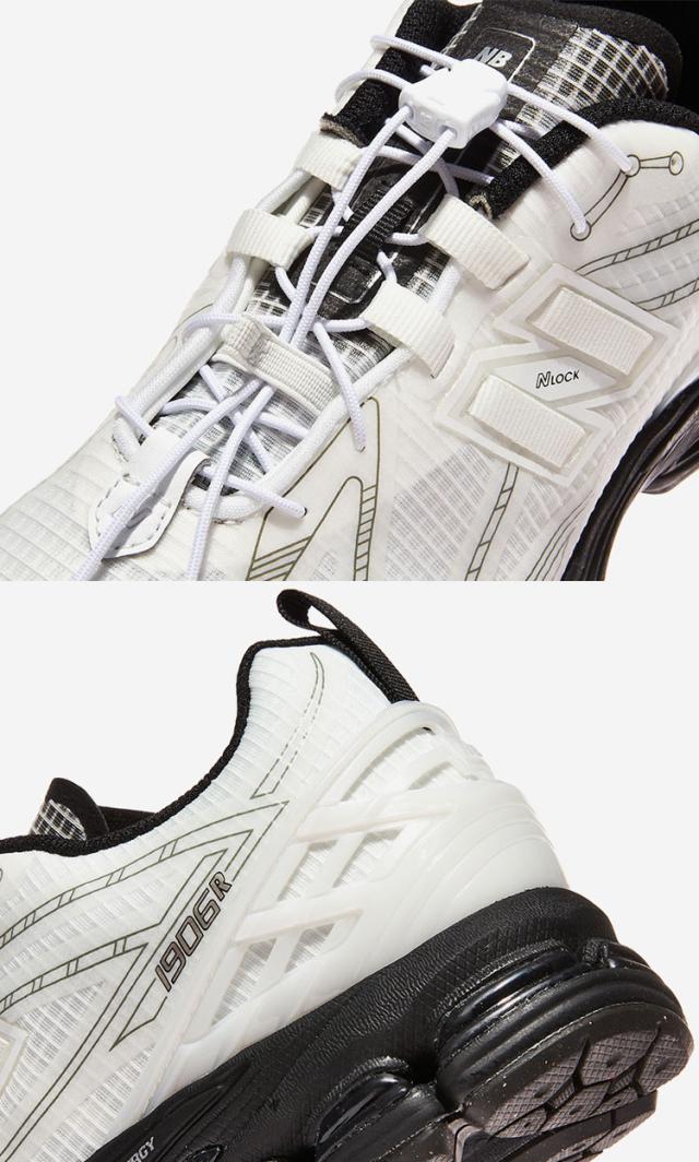 New Balance ニューバランス スニーカー U1906RNA WHITE BLACK シューズ NewBalance1096 メッシュ ホワイト ブラック メンズ レディース_4