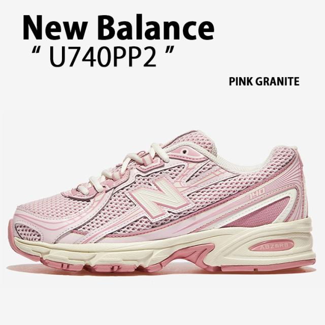 New Balance ニューバランス レディース スニーカー U740PP2 PINK シューズ NewBalance740 メッシュ ランニングシューズ ピンク