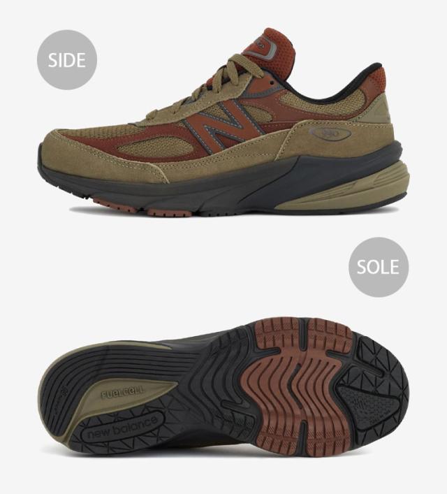 New Balance ニューバランス USA スニーカー U990CA6 KHAKI シューズ made in U.S.A. NewBalance990 カーキ 990v6 メンズ 男性用_2