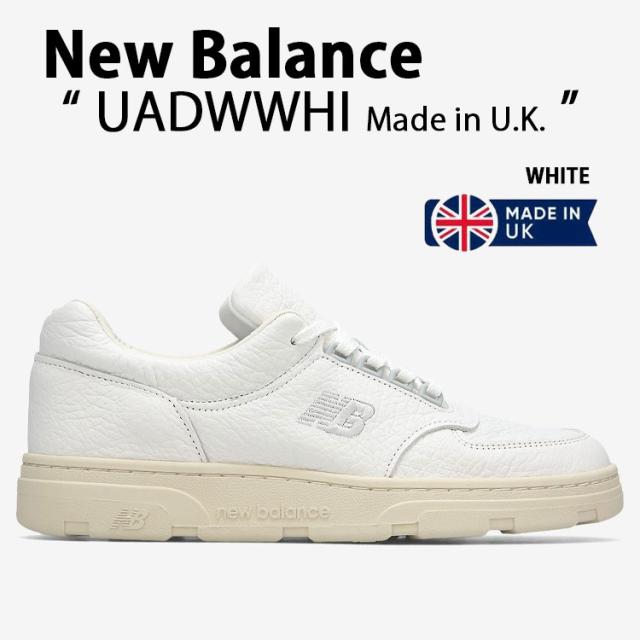 New Balance ニューバランス メンズ スニーカー UADWWHI シューズ Made in UK Allerdale アラーデール ロゴ WHITE ホワイト