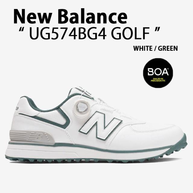 New Balance ニューバランス ゴルフシューズ UG574BG4 GOLF スパイクレス ダイヤル式 NewBalance574 ゴルフ靴 メンズ レディース