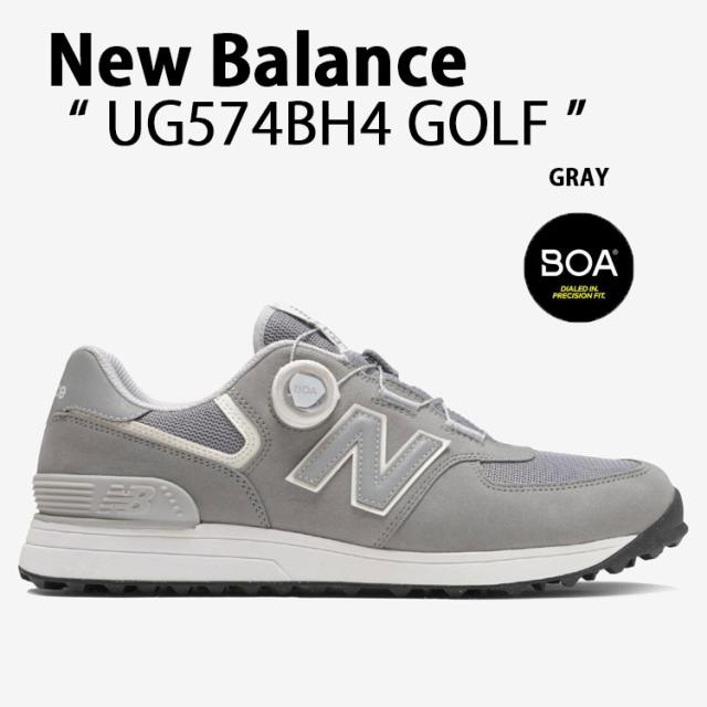 new balance レディースゴルフシューズ24cmグレー未使用 New Balance ニューバランス ゴルフシューズ UG574BH4 GOLF スパイク