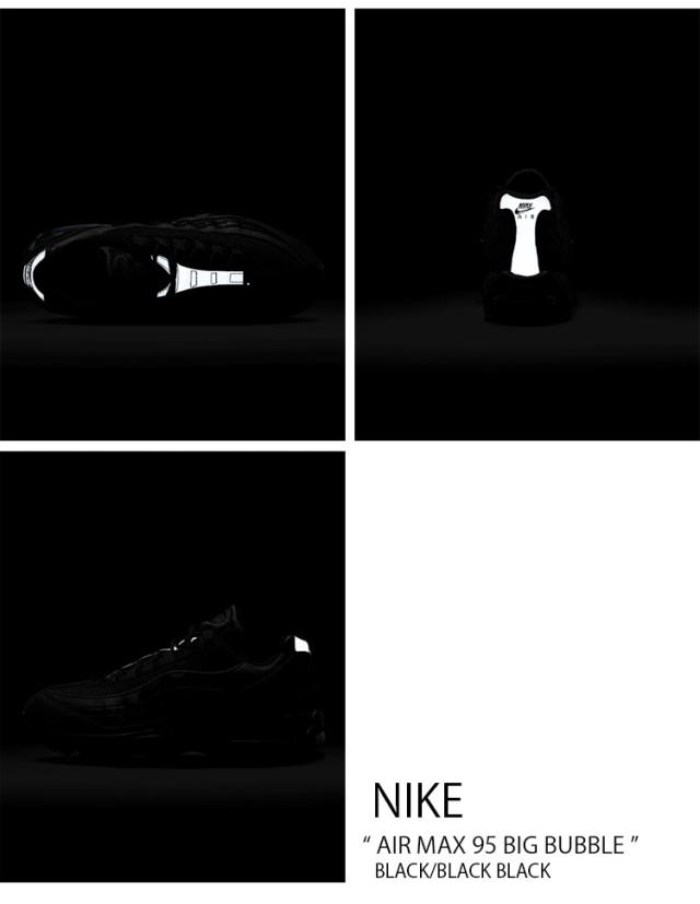 NIKE ナイキ スニーカー AIR MAX 95 BIG BUBBLE エアマックス 95 ビッグバブル HM8755-001 ローカット ブラック メンズ レディース_2