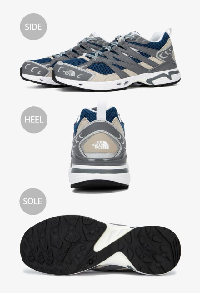 THE NORTH FACE ノースフェイス スニーカー SINGLE TRACK LIFESTYLE ライフスタイルスニーカー シューズ CREAM NAVY NS93Q15K/L