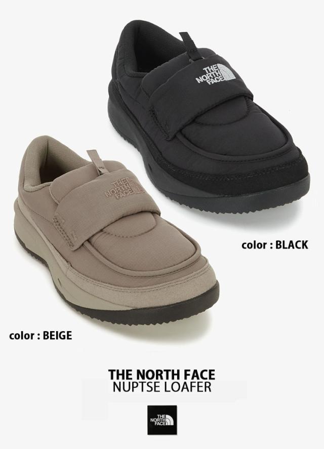 THE NORTH FACE ノースフェイス ローファー NUPTSE LOAFER ヌプシローファー BEIGE BLACK シューズ ベージュ ブラック NS94R51A/B THE NORTH FACE ノースフェイス ローファー NUPTSE LOAFER ヌプシ