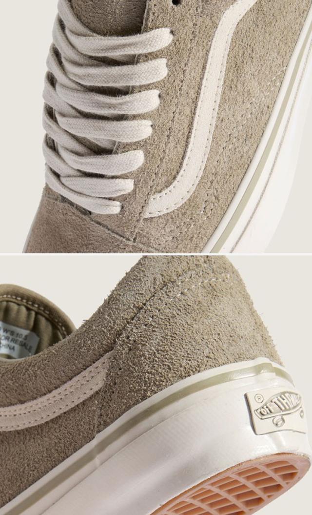 VANS バンズ スニーカー PREMIUM OLD SKOOL SHAG SUEDE BAY LEAF VN000D9JEMF プレミアム オールドスクール シャグ スード ベイリーフ 男性用 女性用_4