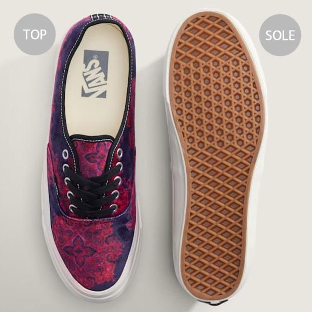 VANS バンズ スニーカー PREMIUM AUTHENTIC 44 PERSIAN RUG PURPLE VN000D9NPRP プレミアム オーセンティック44 パーシャン ラグ パープル 男性用 女性用_3
