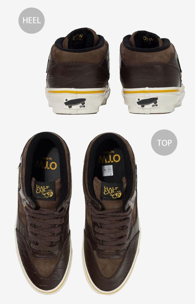 VANS バンズ スニーカー OTW HALF CAB 33 VIBRAM CLASSIC VN000E93GHR シューズ ハーフキャブ33 ビブラムクラシック スエード BROWN_3