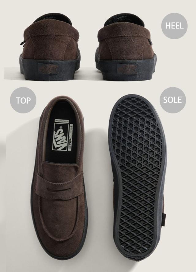 VANS バンズ ローファー スエード SKATE LOAFER SUEDE スケート
