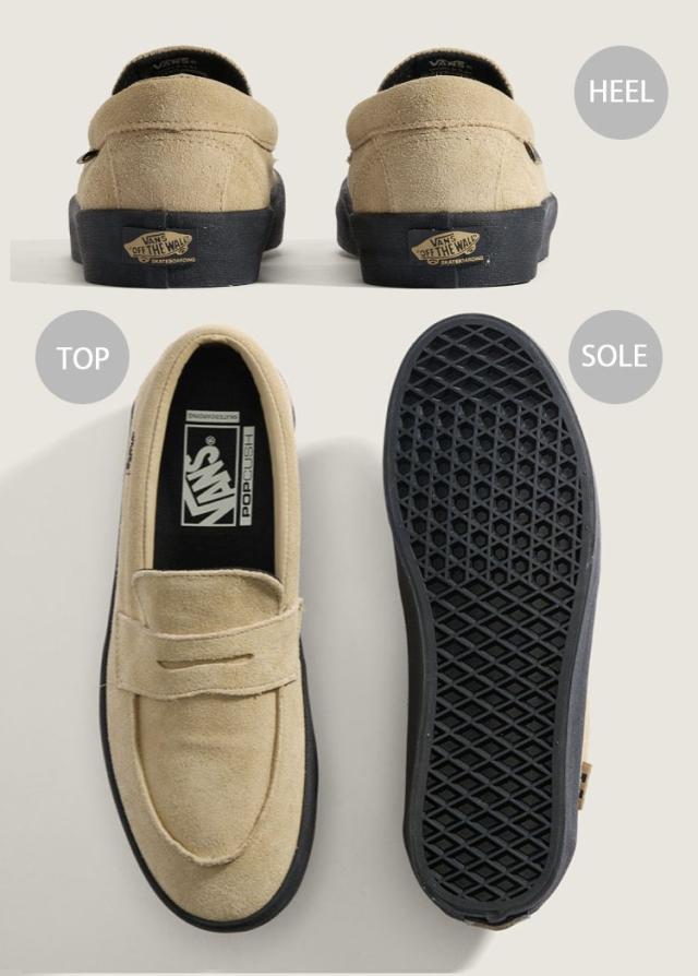 VANS バンズ ローファー スエード SKATE LOAFER SUEDE スケート