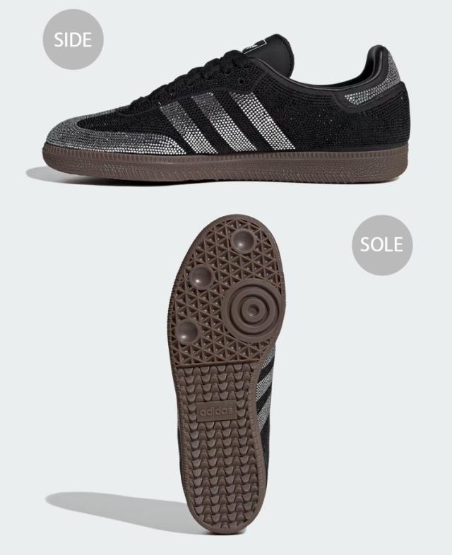 adidas originals アディダス レディース スニーカー SAMBA OG IH9052 シューズ サンバOG BLACK WHITE ブラック ホワイト ロゴ 女性用_2