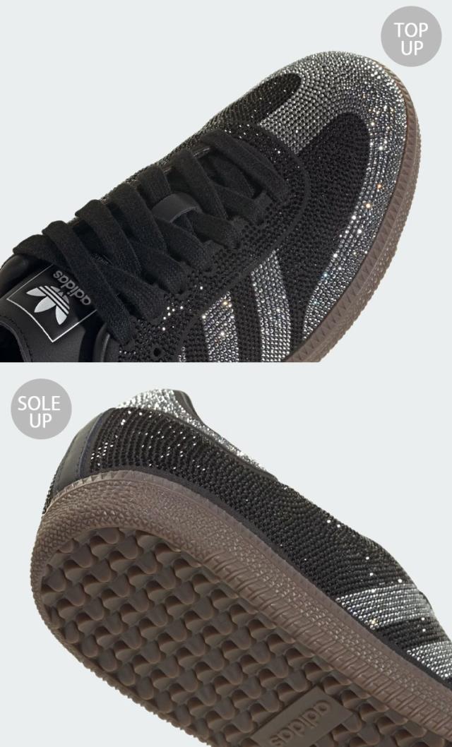adidas originals アディダス レディース スニーカー SAMBA OG IH9052 シューズ サンバOG BLACK WHITE ブラック ホワイト ロゴ 女性用_4