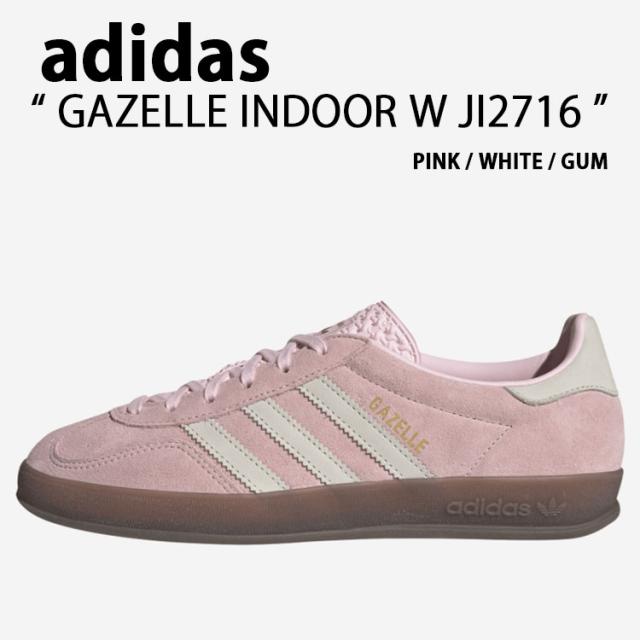 adidas originals アディダス レディース スニーカー GAZELLE INDOOR W JI2716 PINK シューズ ガゼルインドアW ピンク スエード