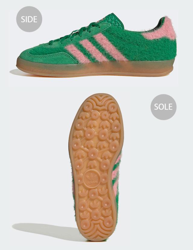 adidas originals アディダス レディース スニーカー GAZELLE INDOOR W JP8342 GREEN シューズ ガゼルインドアW グリーン Tトゥ 女性用_2