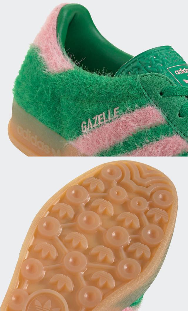 adidas originals アディダス レディース スニーカー GAZELLE INDOOR W JP8342 GREEN シューズ ガゼルインドアW グリーン Tトゥ 女性用_4
