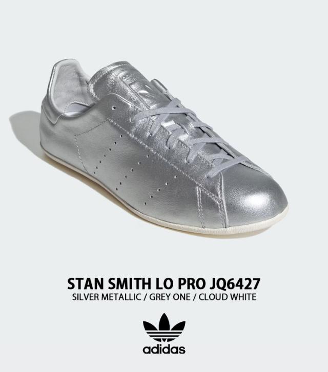 adidas originals アディダス レディース スニーカー STAN SMITH LO PRO JQ6427 シューズ スタンスミス ロー プロ テラス系 Tトゥ SILVER_1
